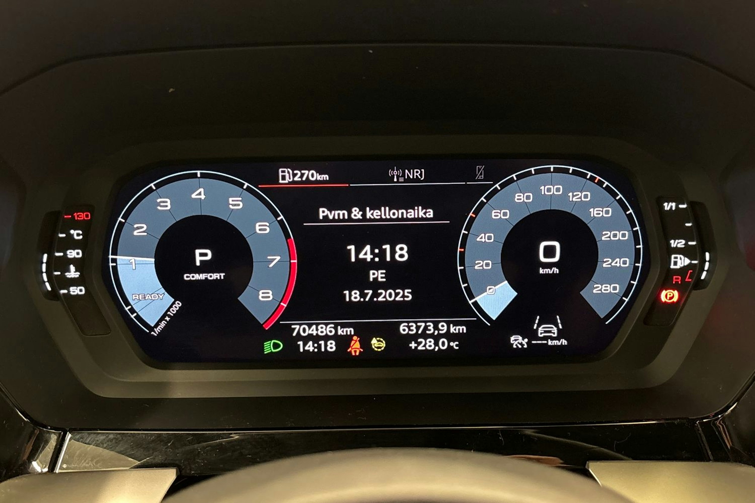 valkoinen Audi A3 2021 kuva 15.
