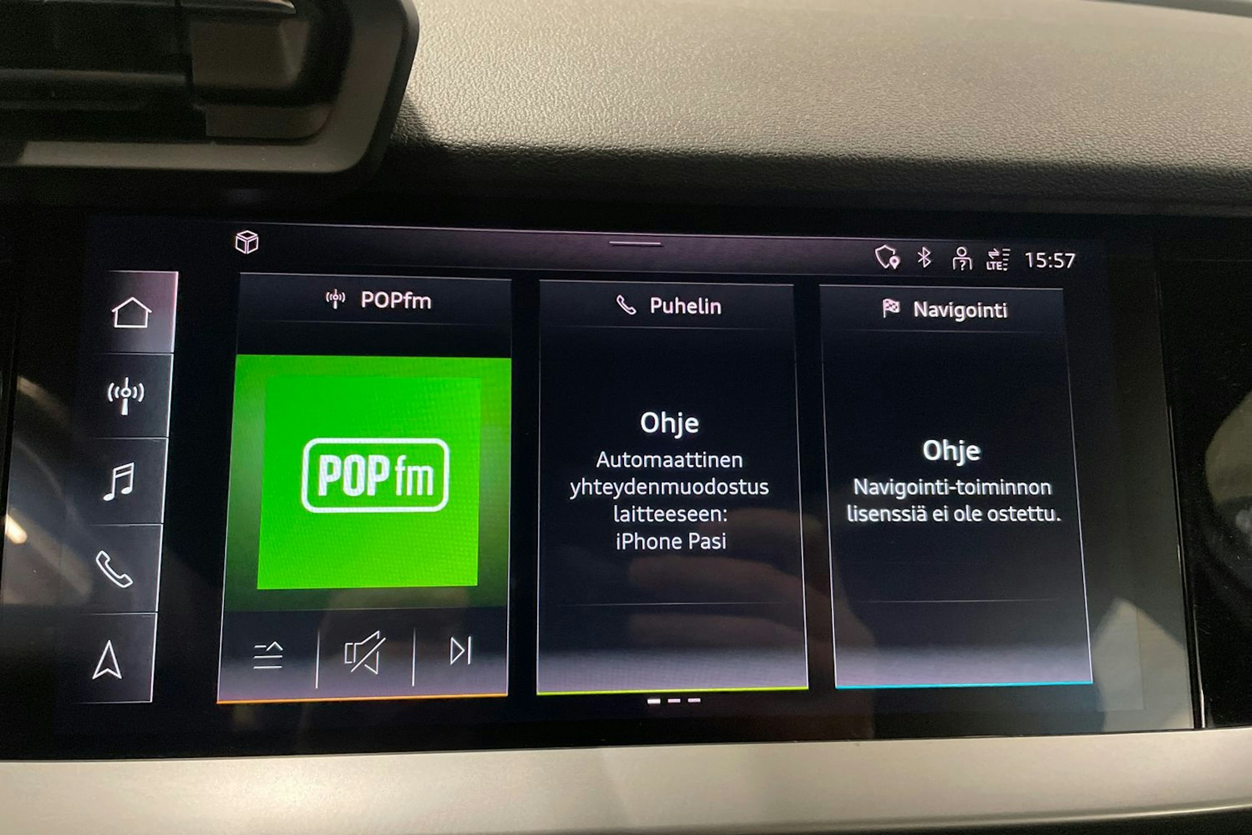 valkoinen Audi A3 2021 kuva 22.