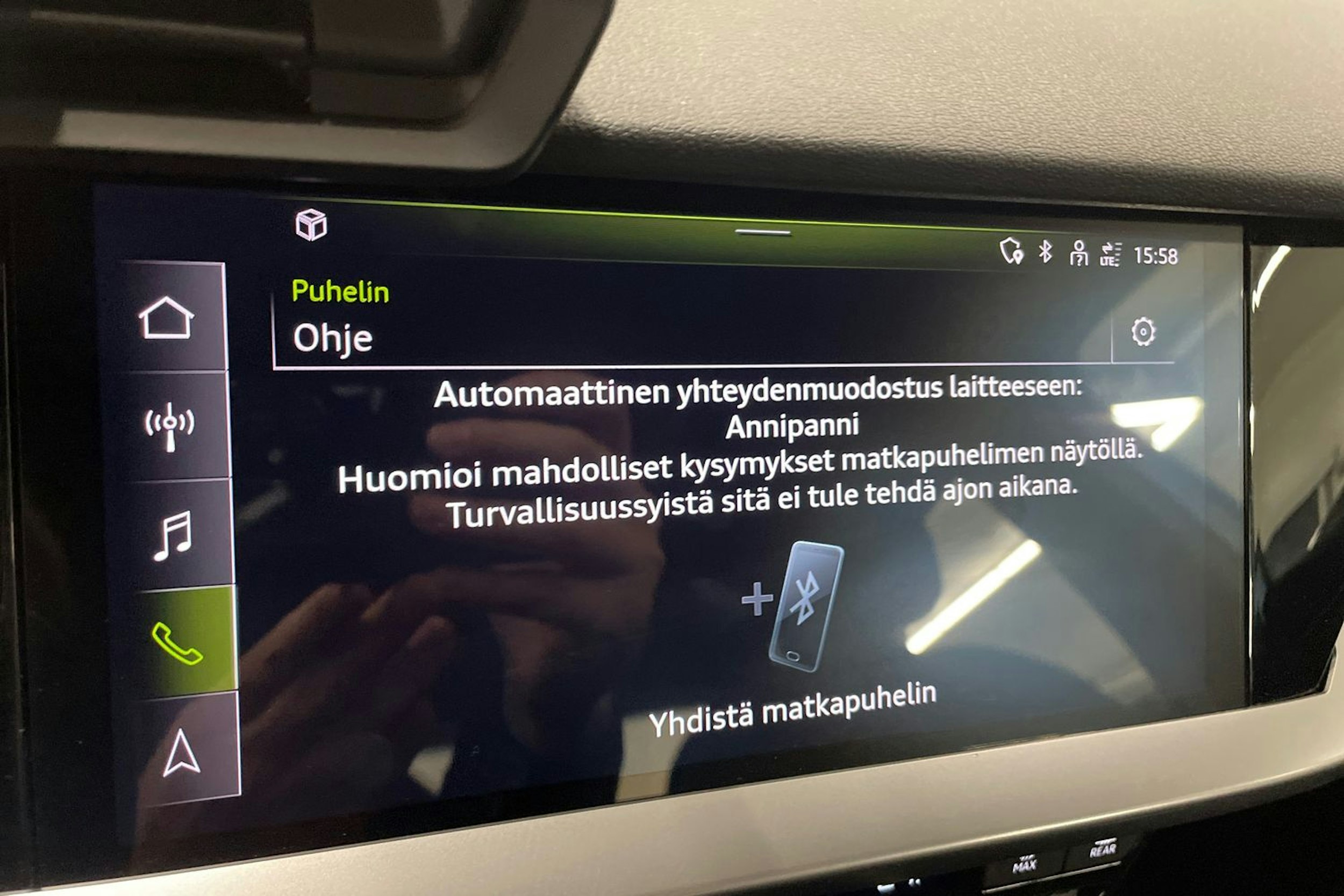 valkoinen Audi A3 2021 kuva 27.