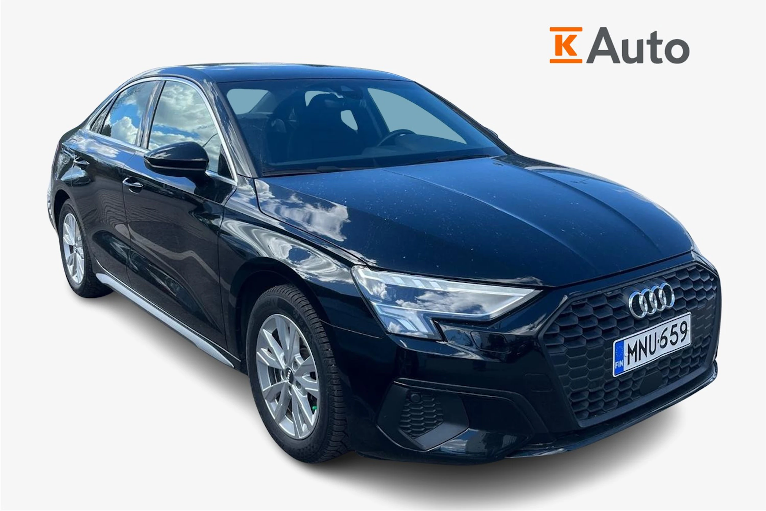 Musta Audi A3 2021 kuva 1.