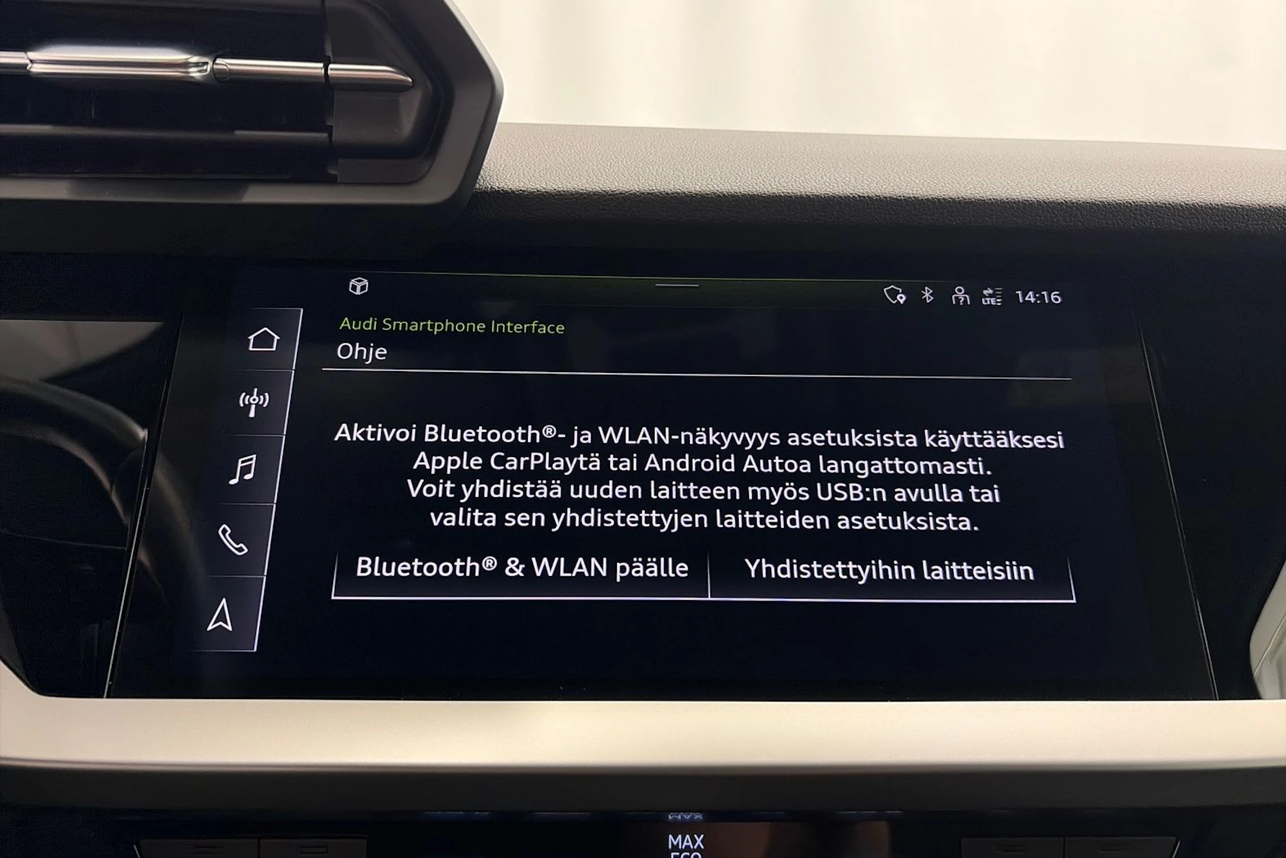 Musta Audi A3 2021 kuva 22.