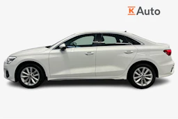 valkoinen Audi A3 2021 kuva 5.