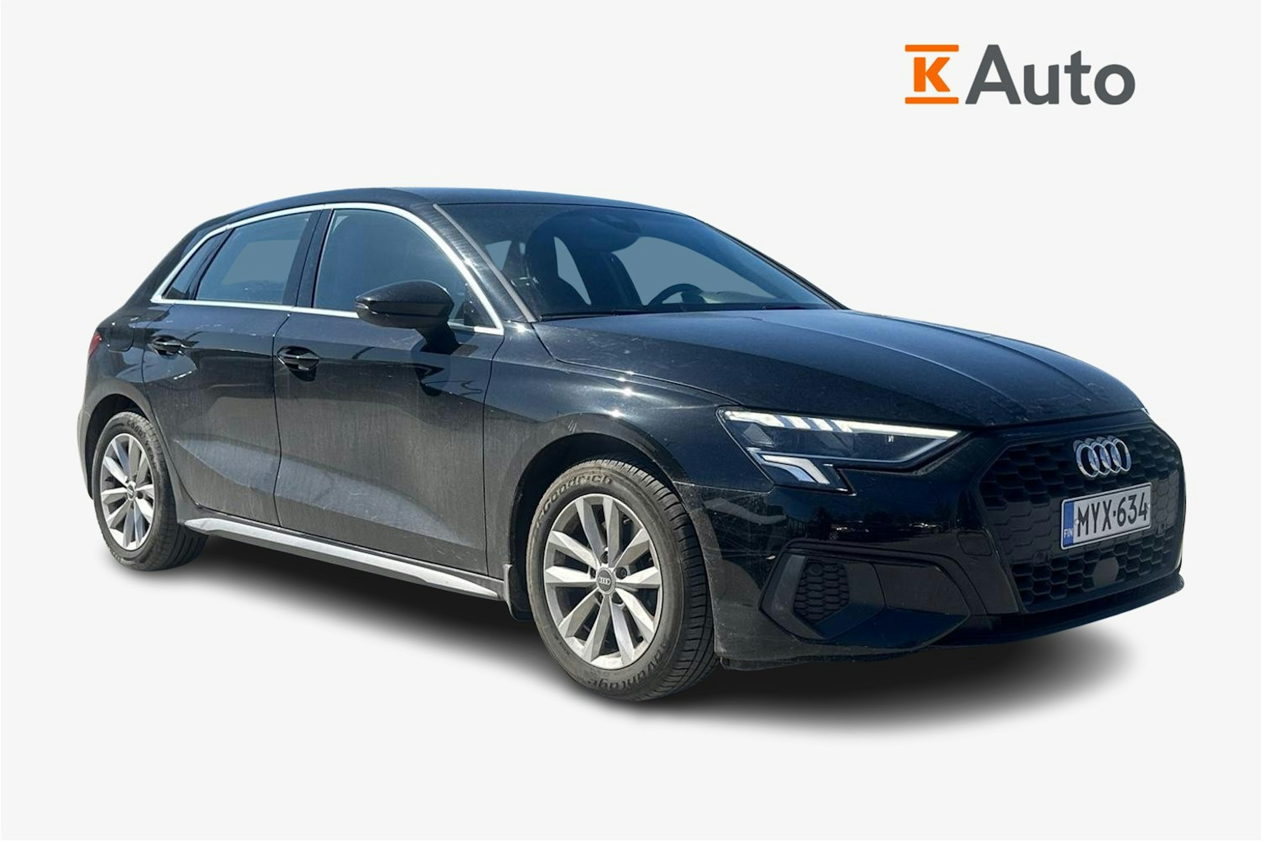 musta Audi A3 2021 kuva 1.
