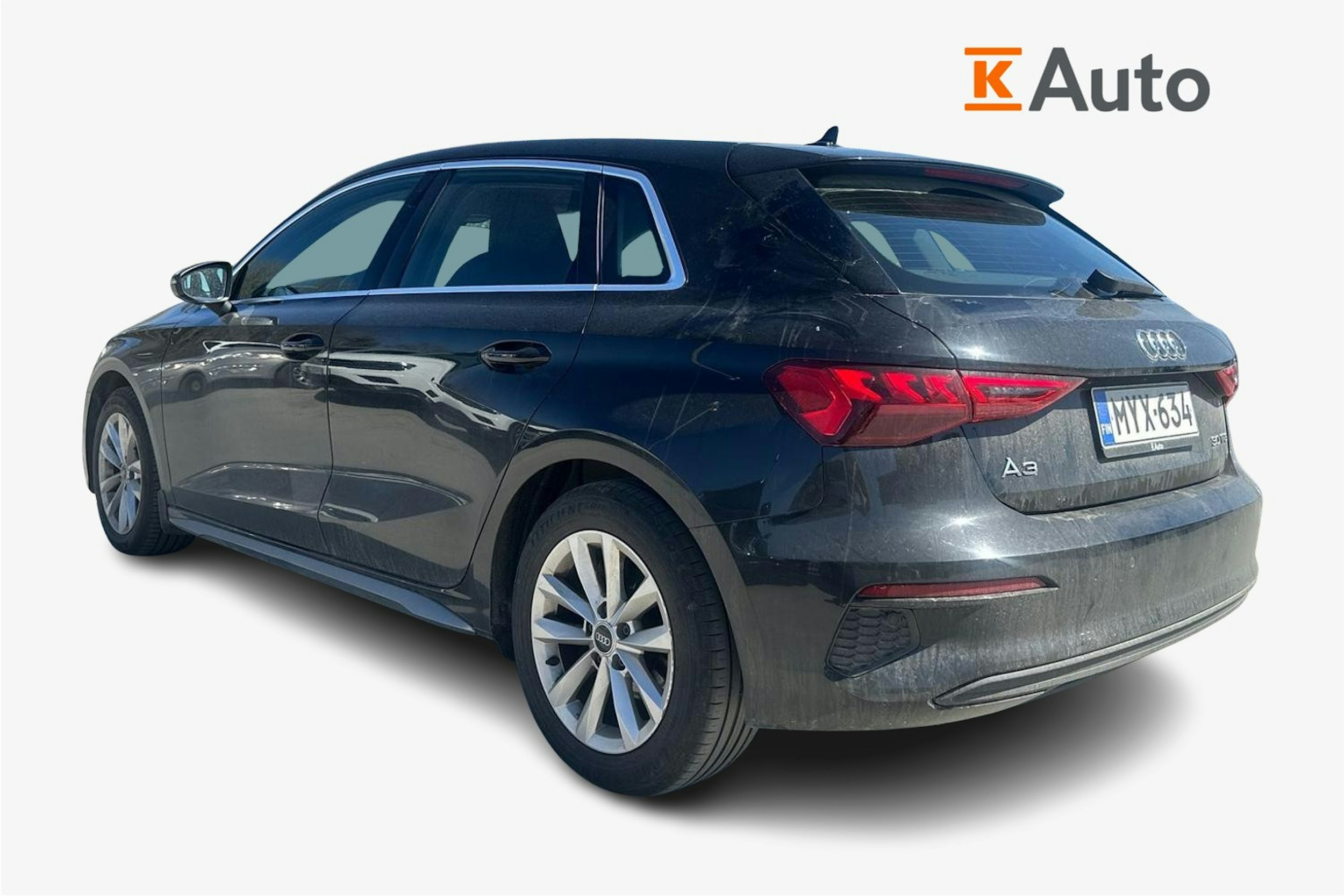 musta Audi A3 2021 kuva 2.
