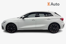 valkoinen Audi A3 2021 kuva 6.