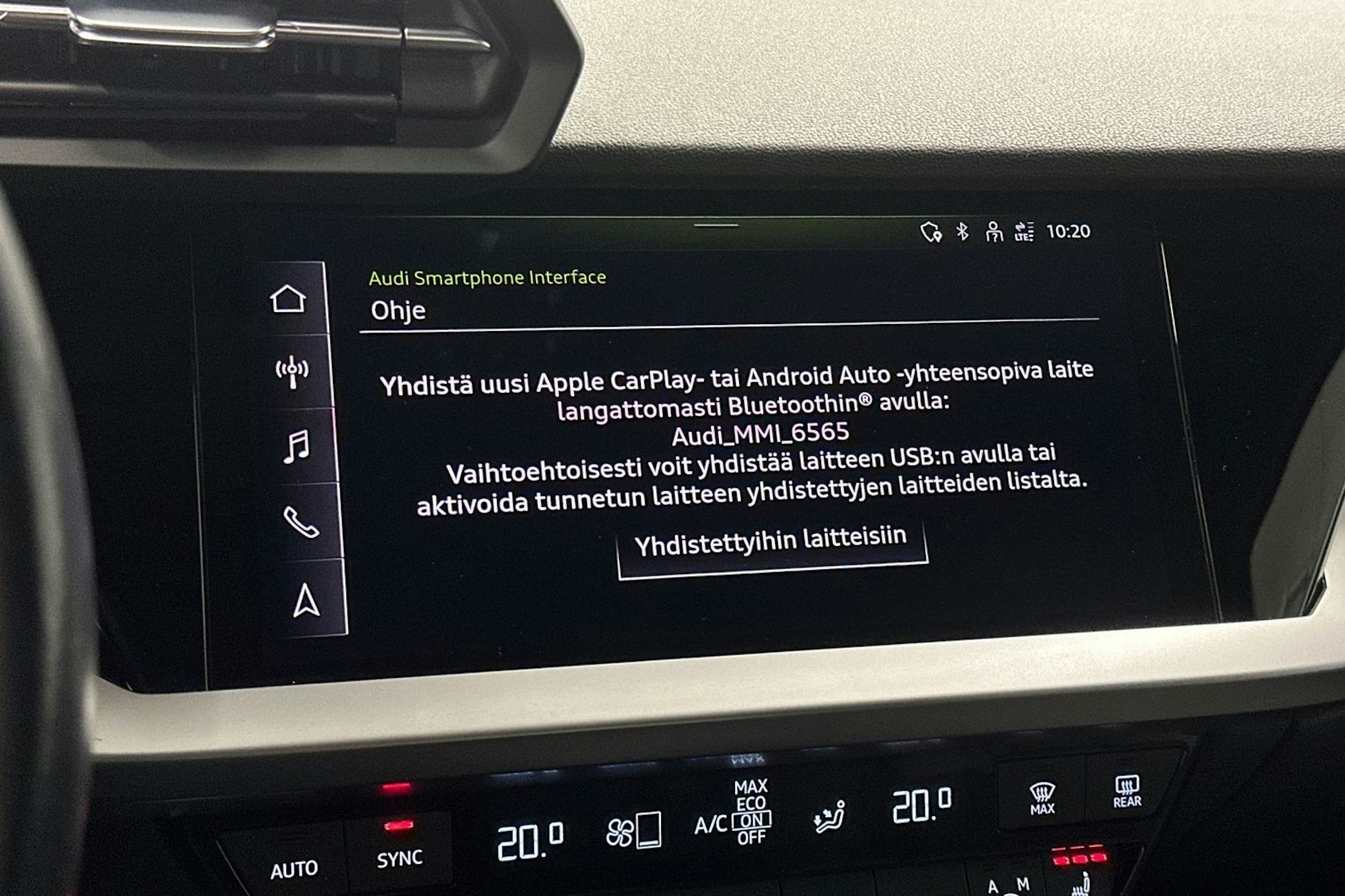 sininen Audi A3 2021 kuva 23.