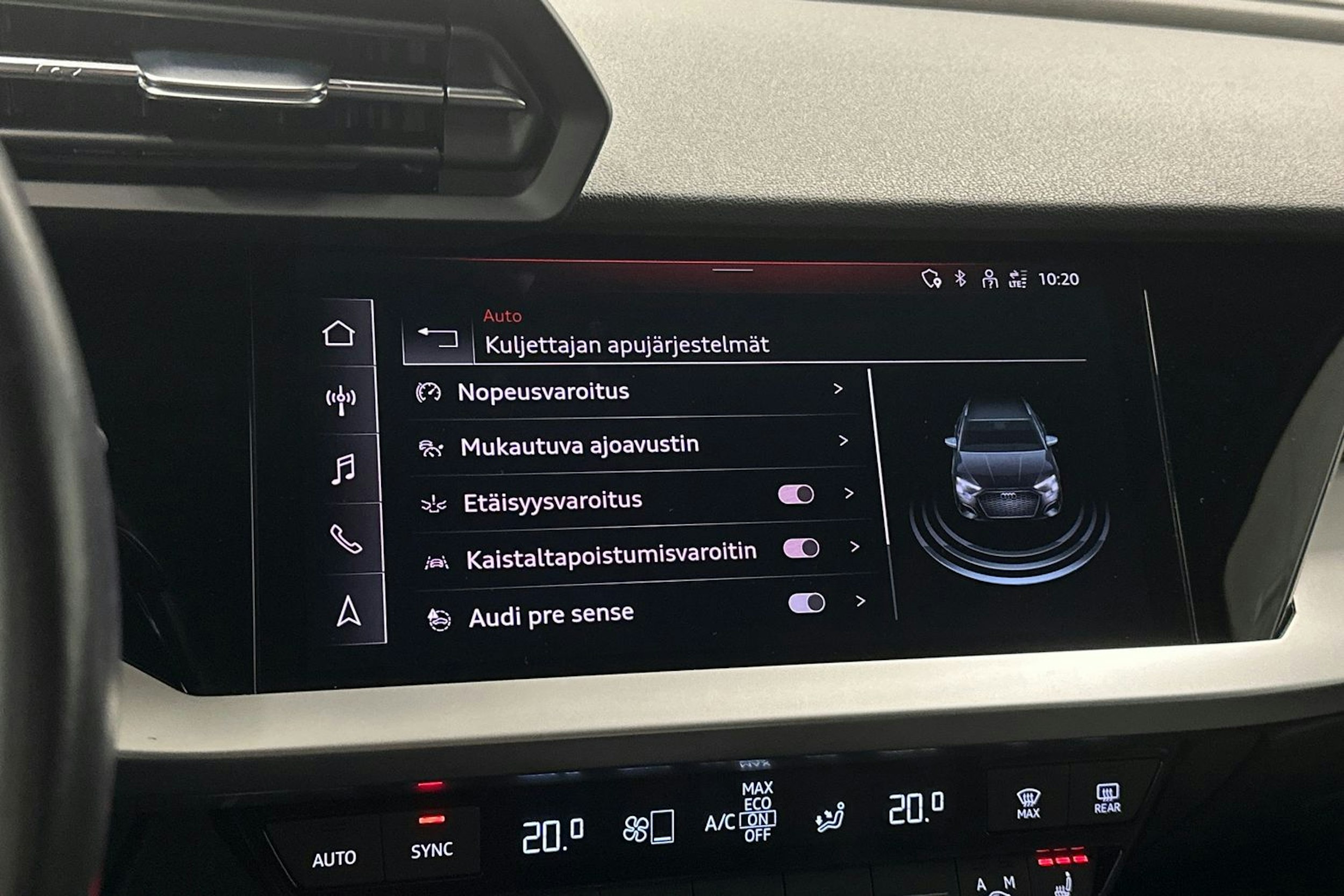 sininen Audi A3 2021 kuva 24.