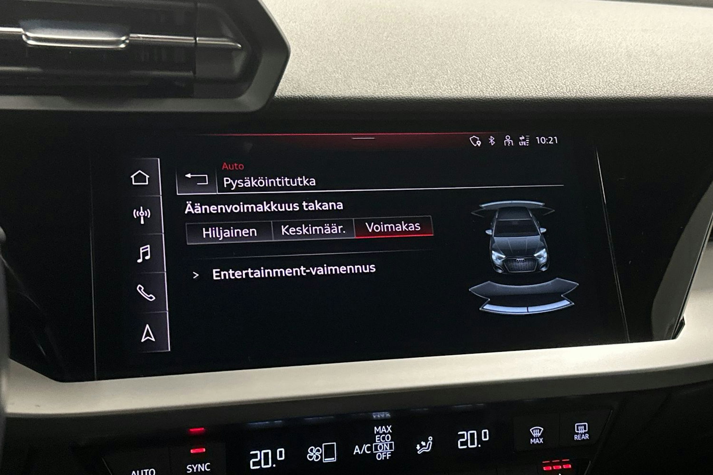sininen Audi A3 2021 kuva 27.