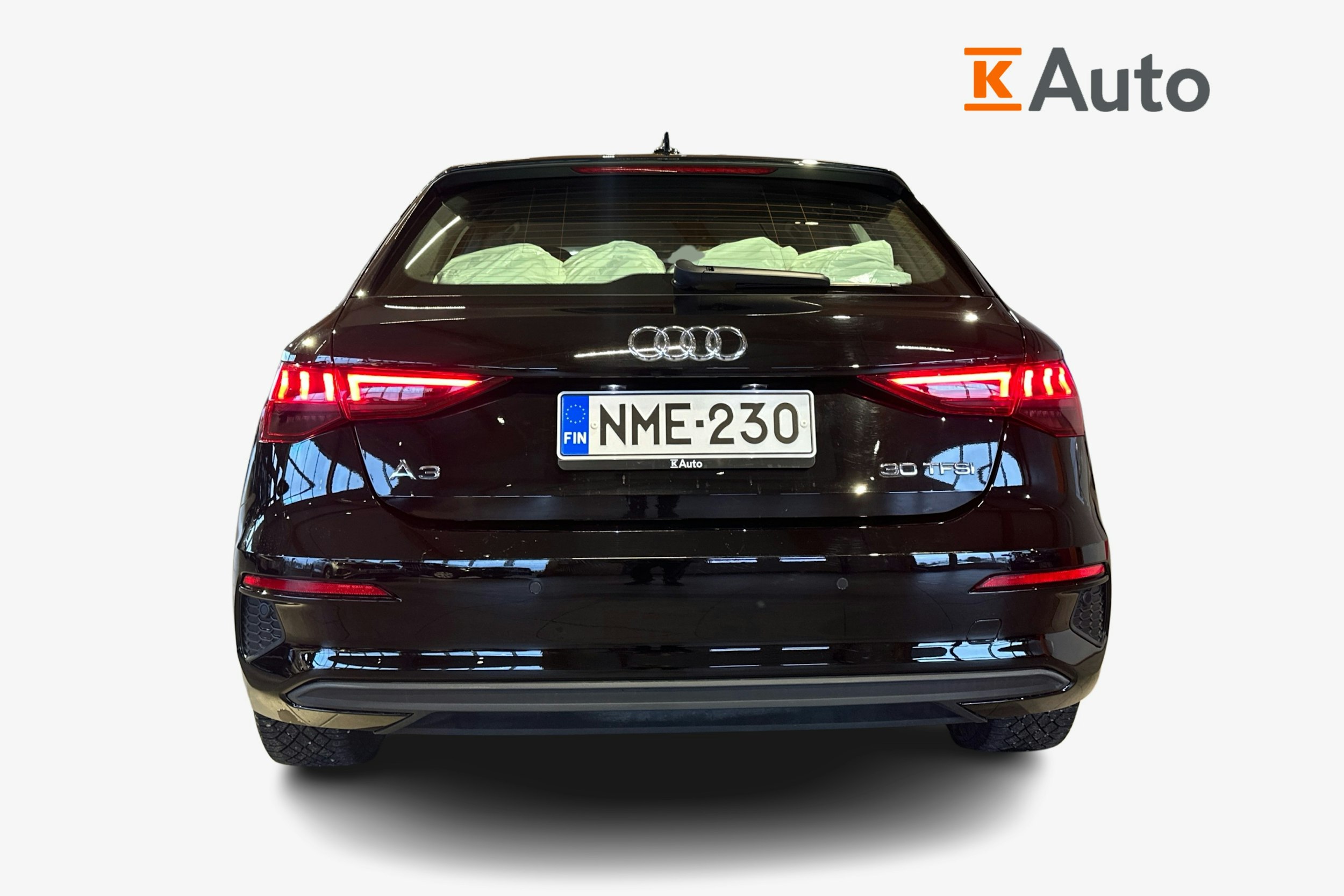 Musta Audi A3 2021 kuva 3.