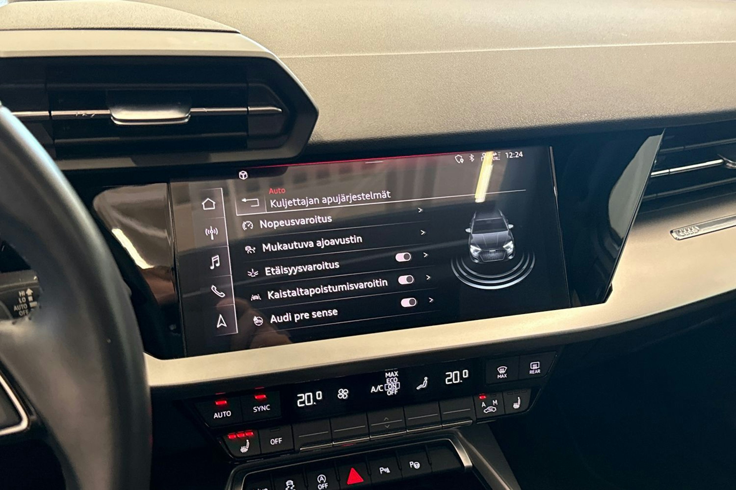 hopea Audi A3 2021 kuva 22.