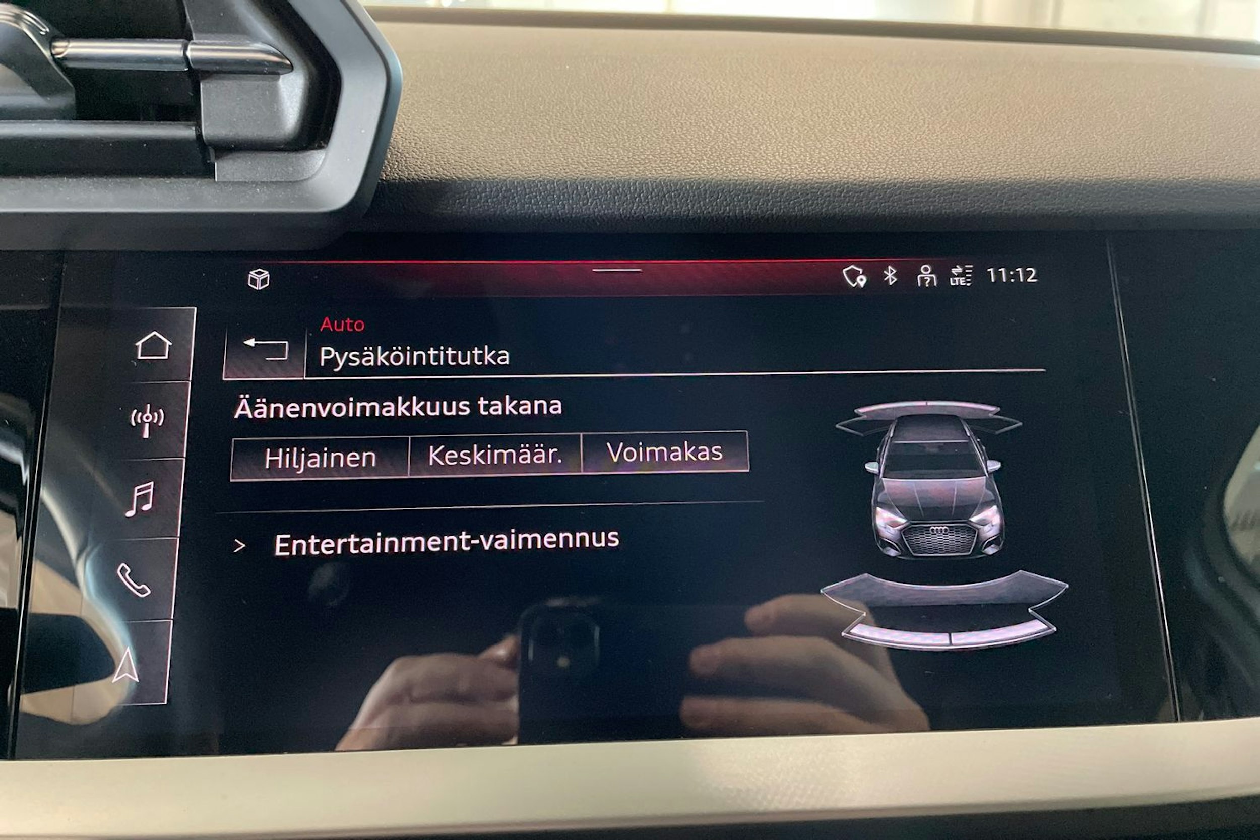 valkoinen Audi A3 2021 kuva 21.