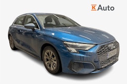 sininen Audi A3 2021 kuva 1.