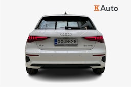 valkoinen Audi A3 2021 kuva 3.