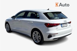valkoinen Audi A3 2021 kuva 2.