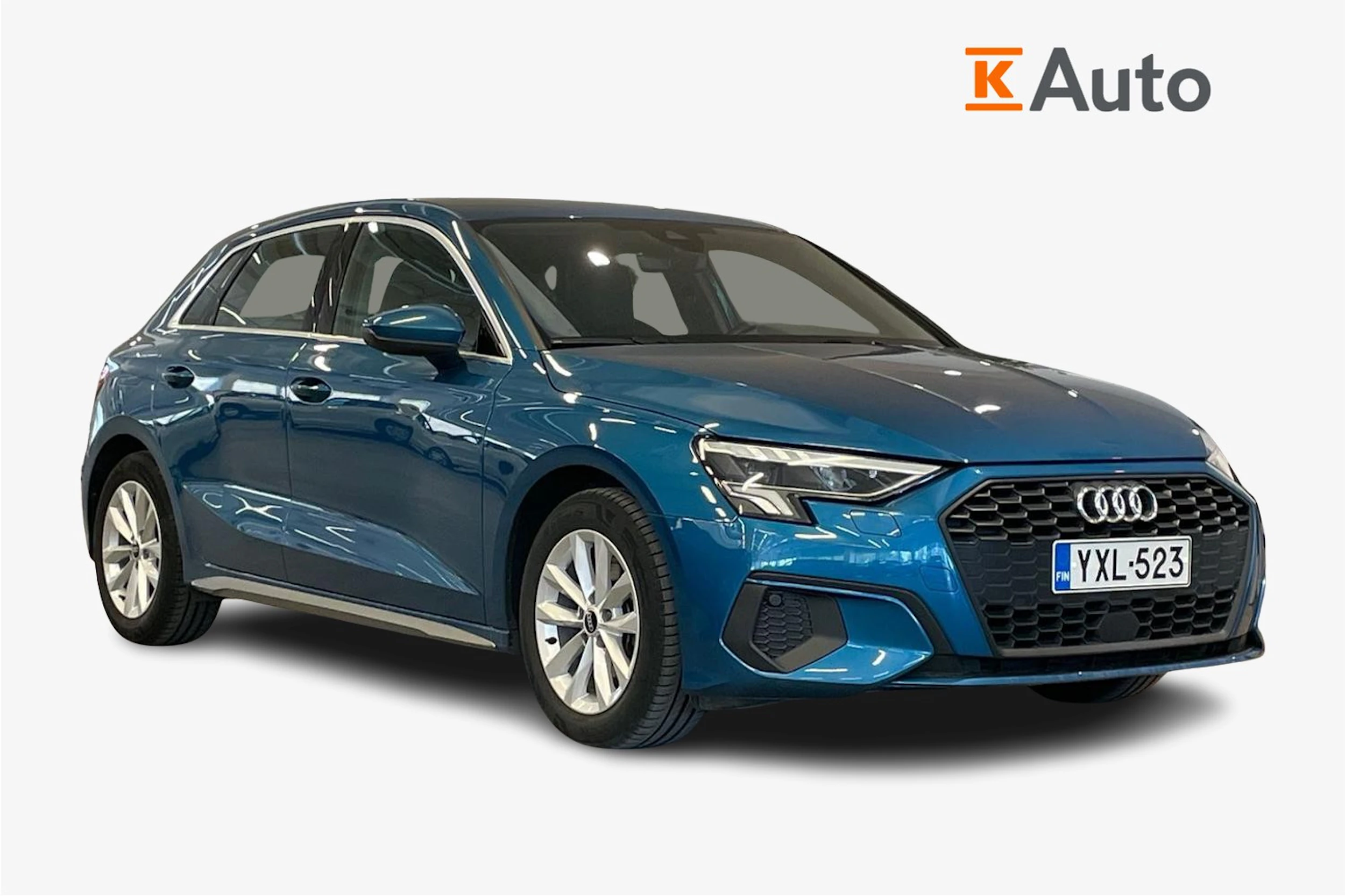 sininen Audi A3 2021 kuva 1.