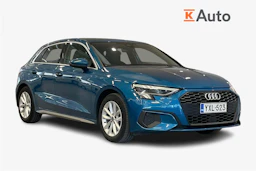 sininen Audi A3 2021 kuva 1.