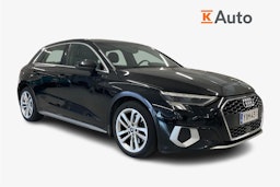 Musta Audi A3 2021 kuva 1.