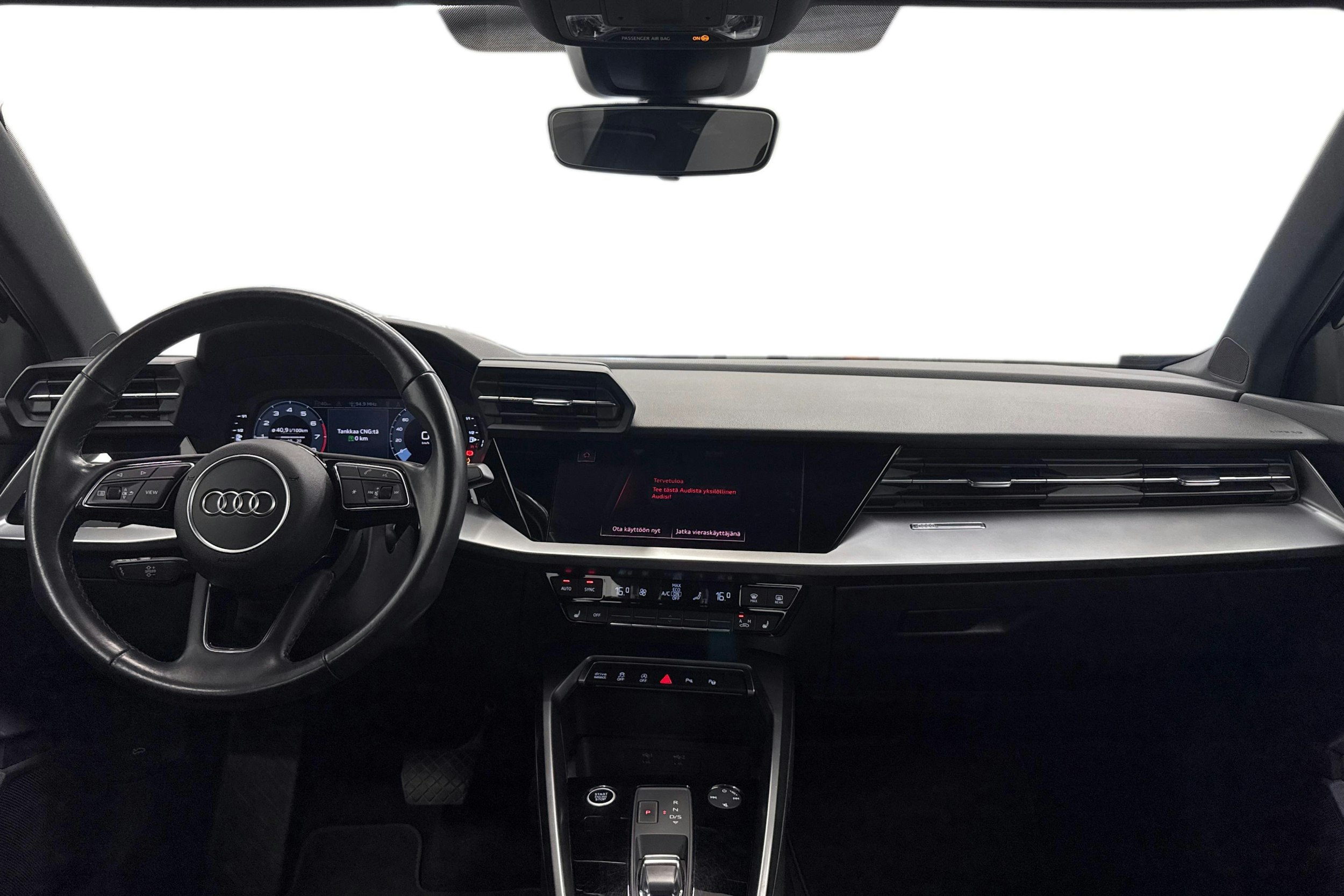 musta Audi A3 2021 kuva 9.