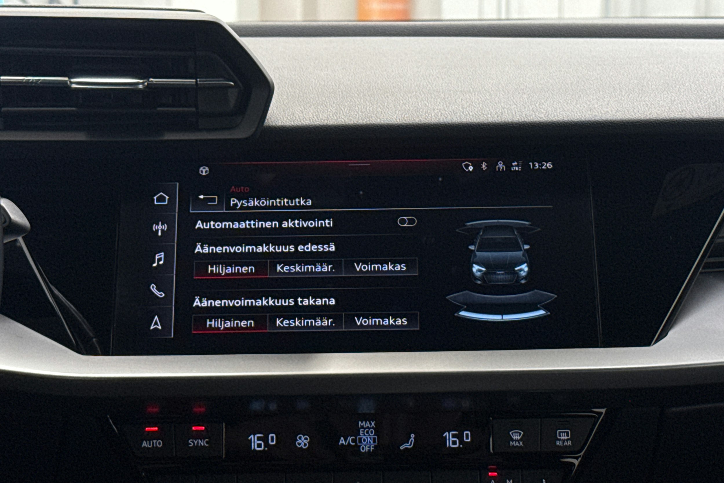 musta Audi A3 2021 kuva 20.