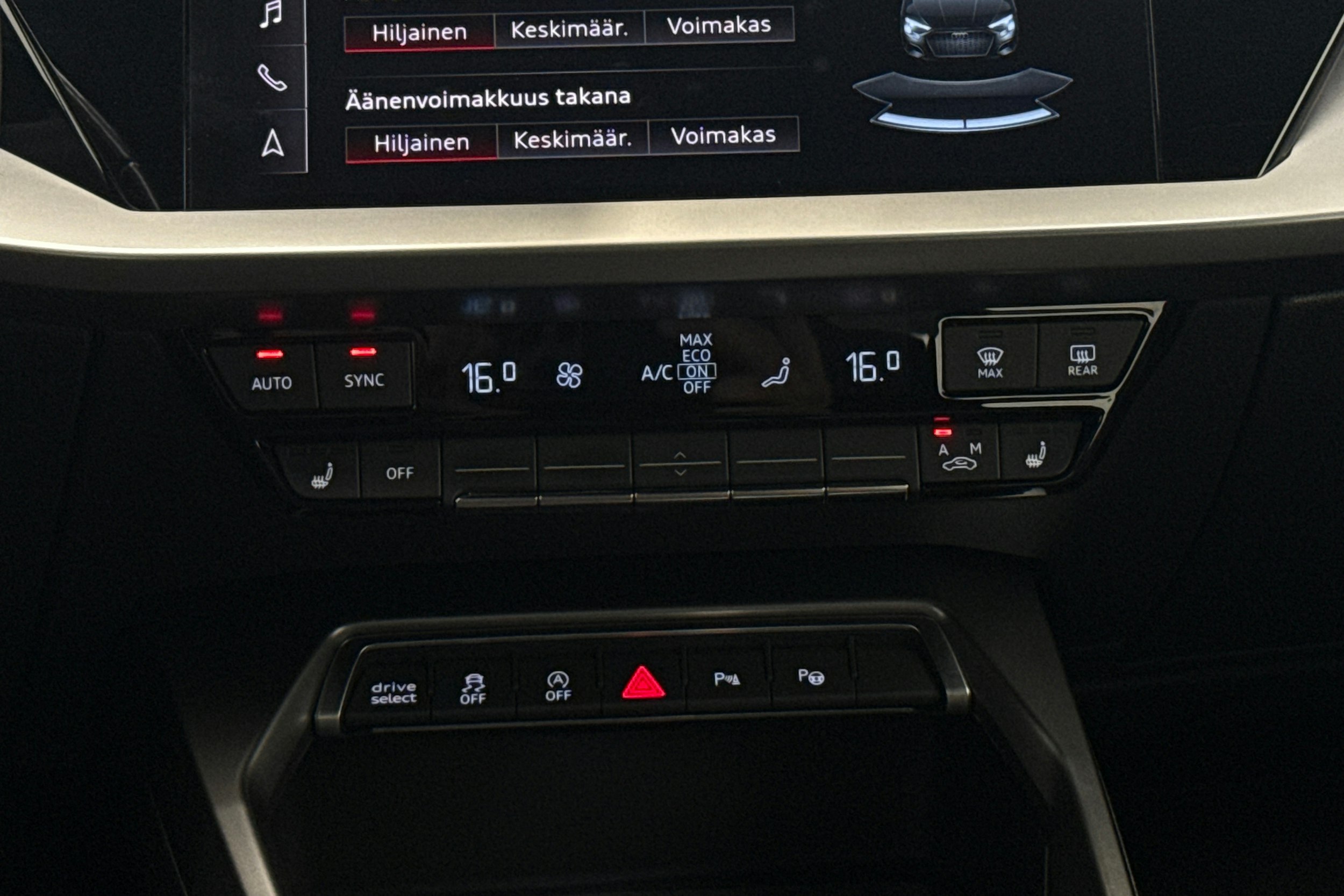 musta Audi A3 2021 kuva 21.