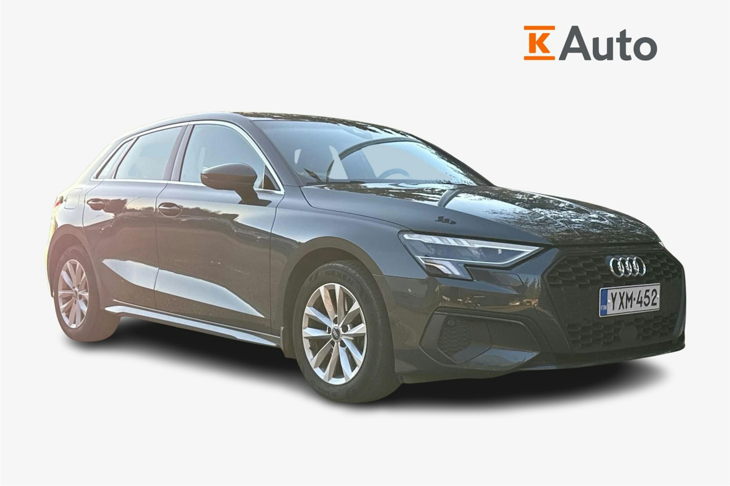 harmaa Audi A3 2021 kuva 1.