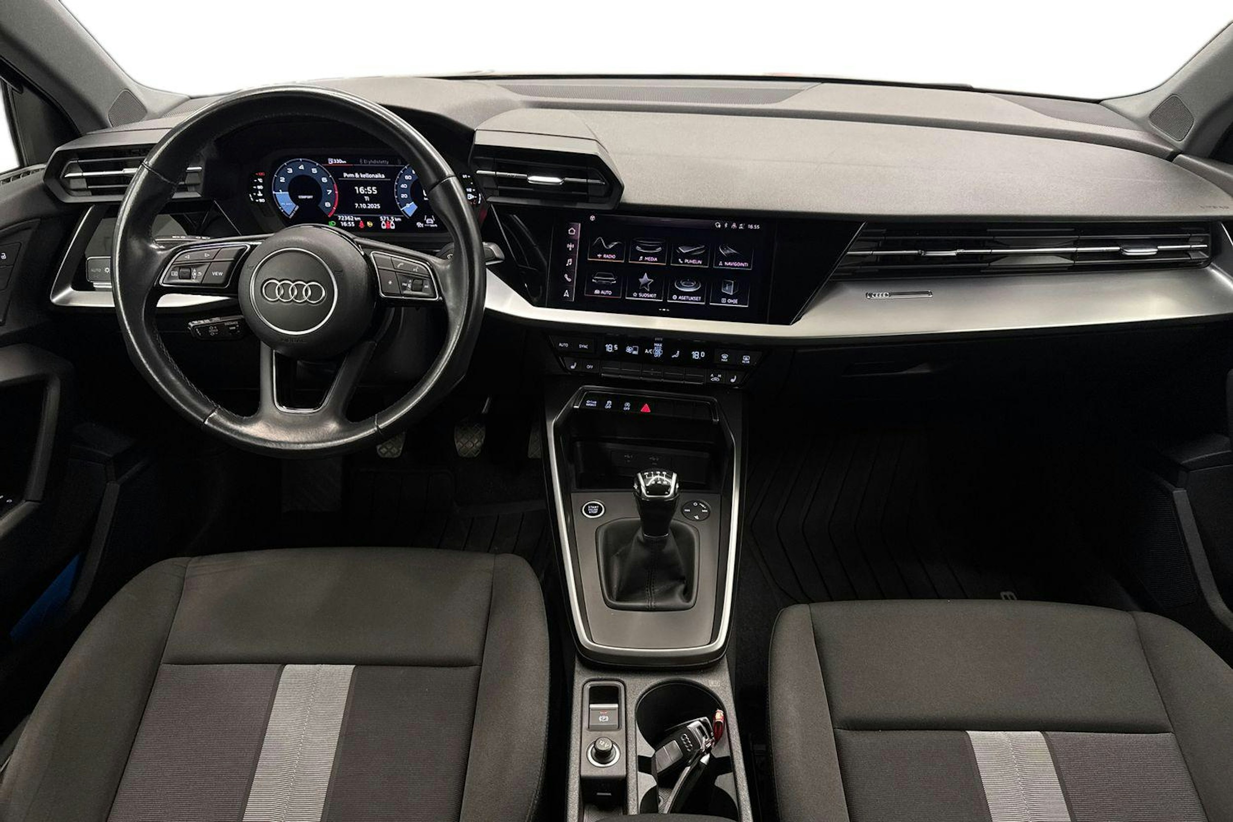 harmaa Audi A3 2021 kuva 9.