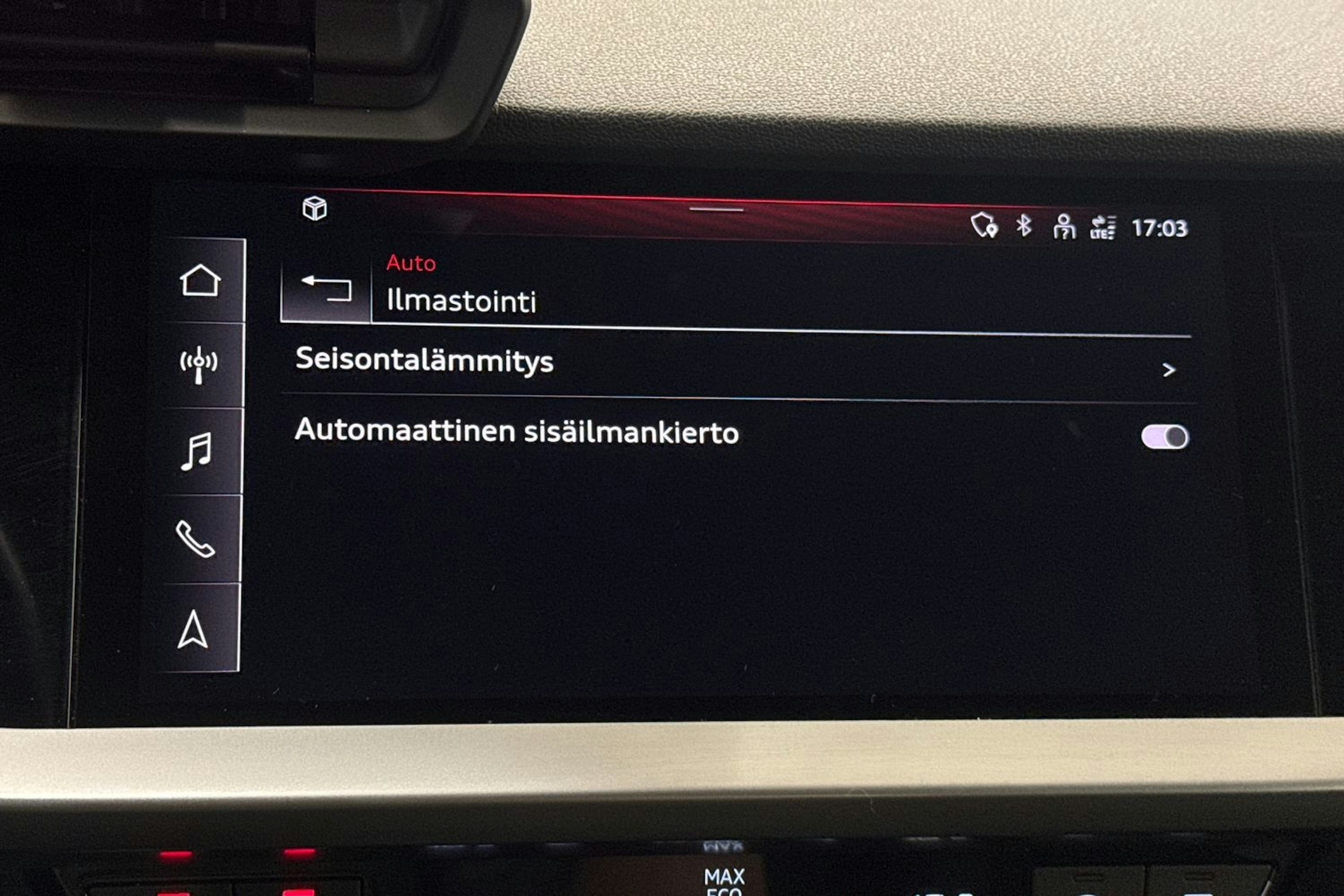 harmaa Audi A3 2021 kuva 31.