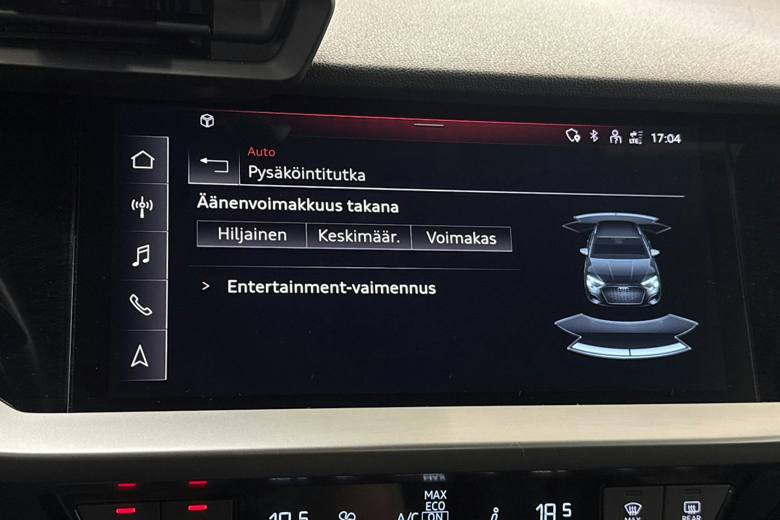 harmaa Audi A3 2021 kuva 33.