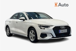 valkoinen Audi A3 2021 kuva 1.