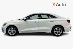 valkoinen Audi A3 2021 kuva 6.