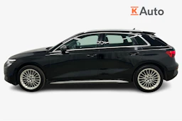 musta Audi A3 2021 kuva 7.