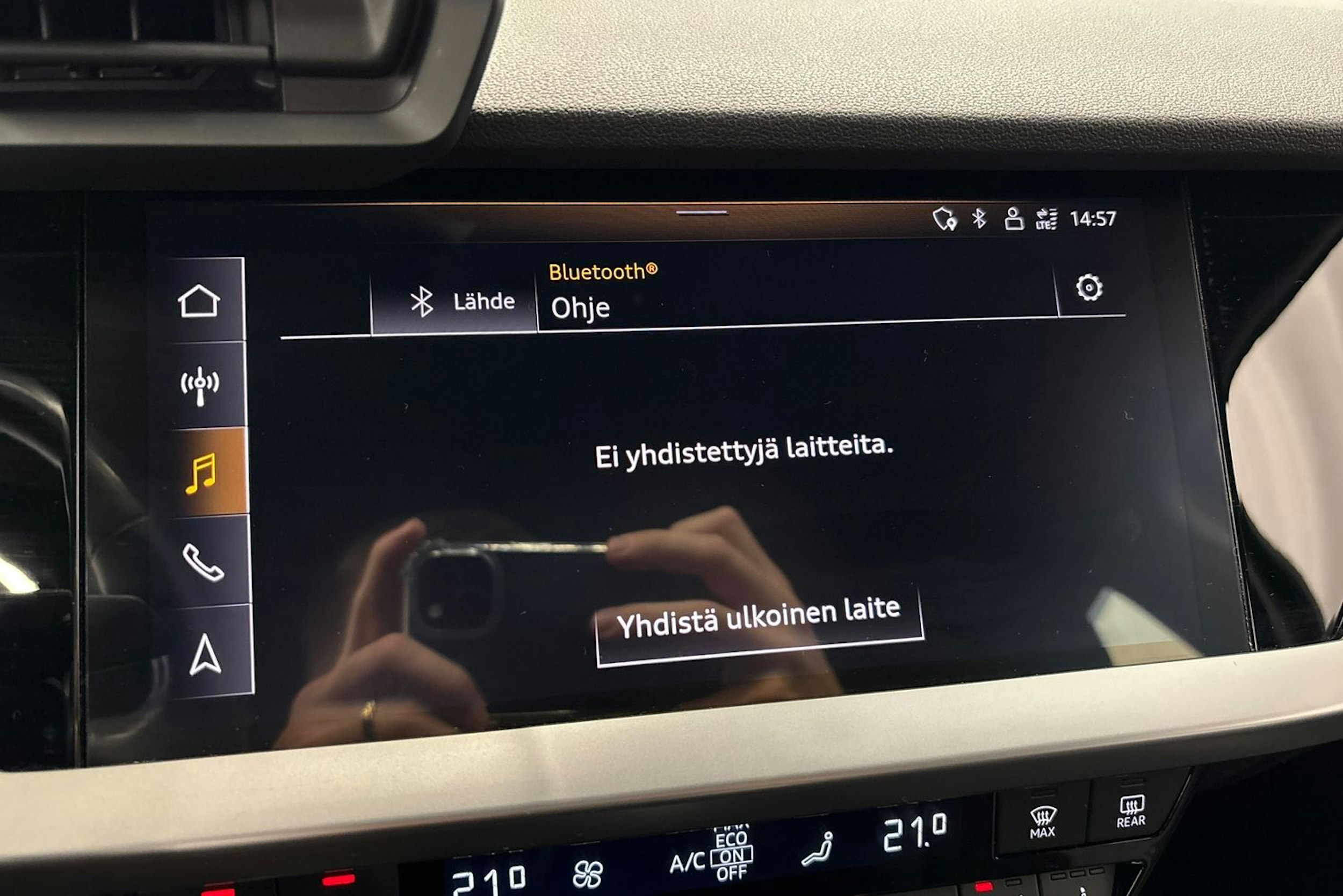 musta Audi A3 2022 kuva 23.