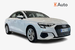 valkoinen Audi A3 2022 kuva 1.