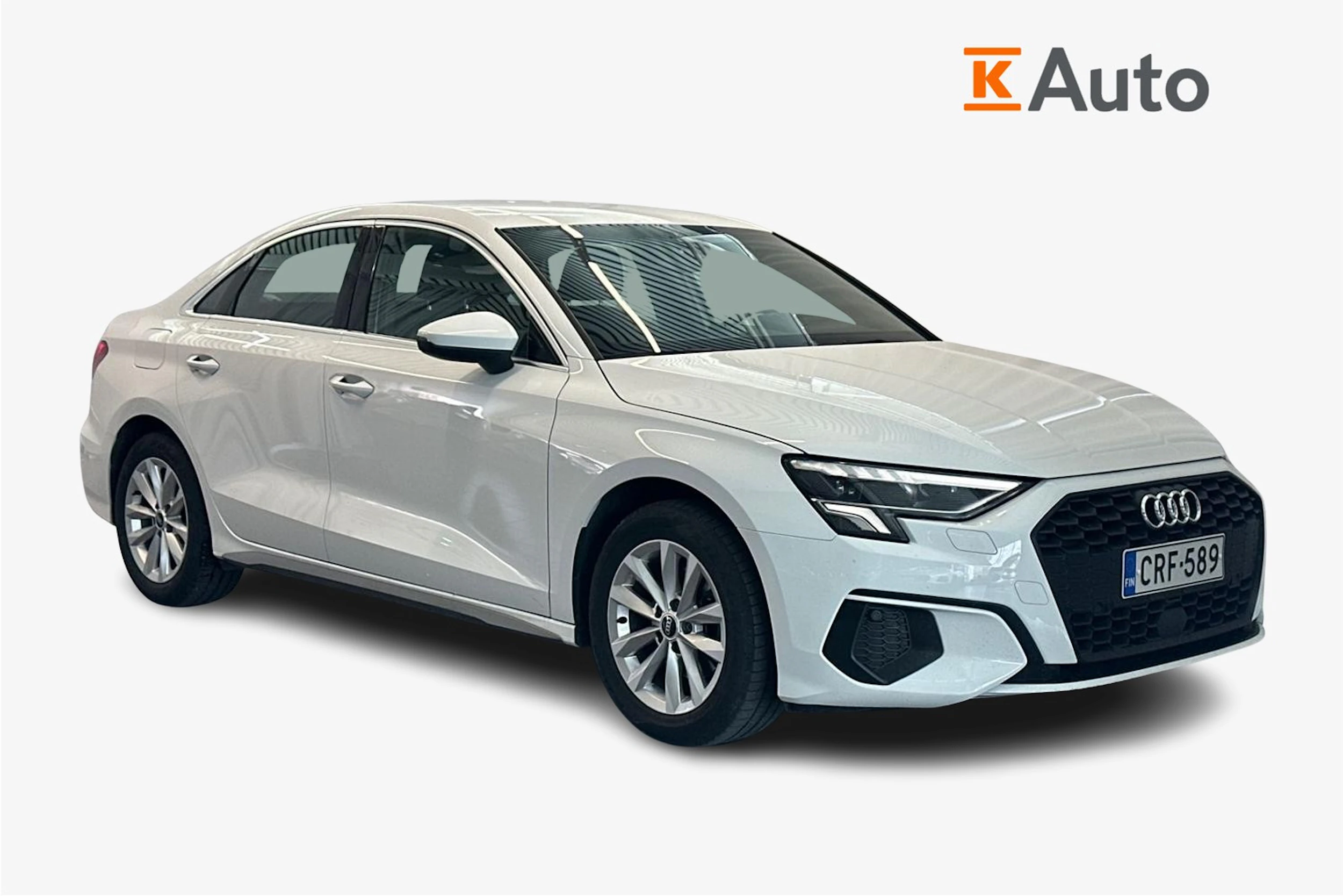 valkoinen Audi A3 2022 kuva 1.