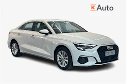 valkoinen Audi A3 2022 kuva 1.