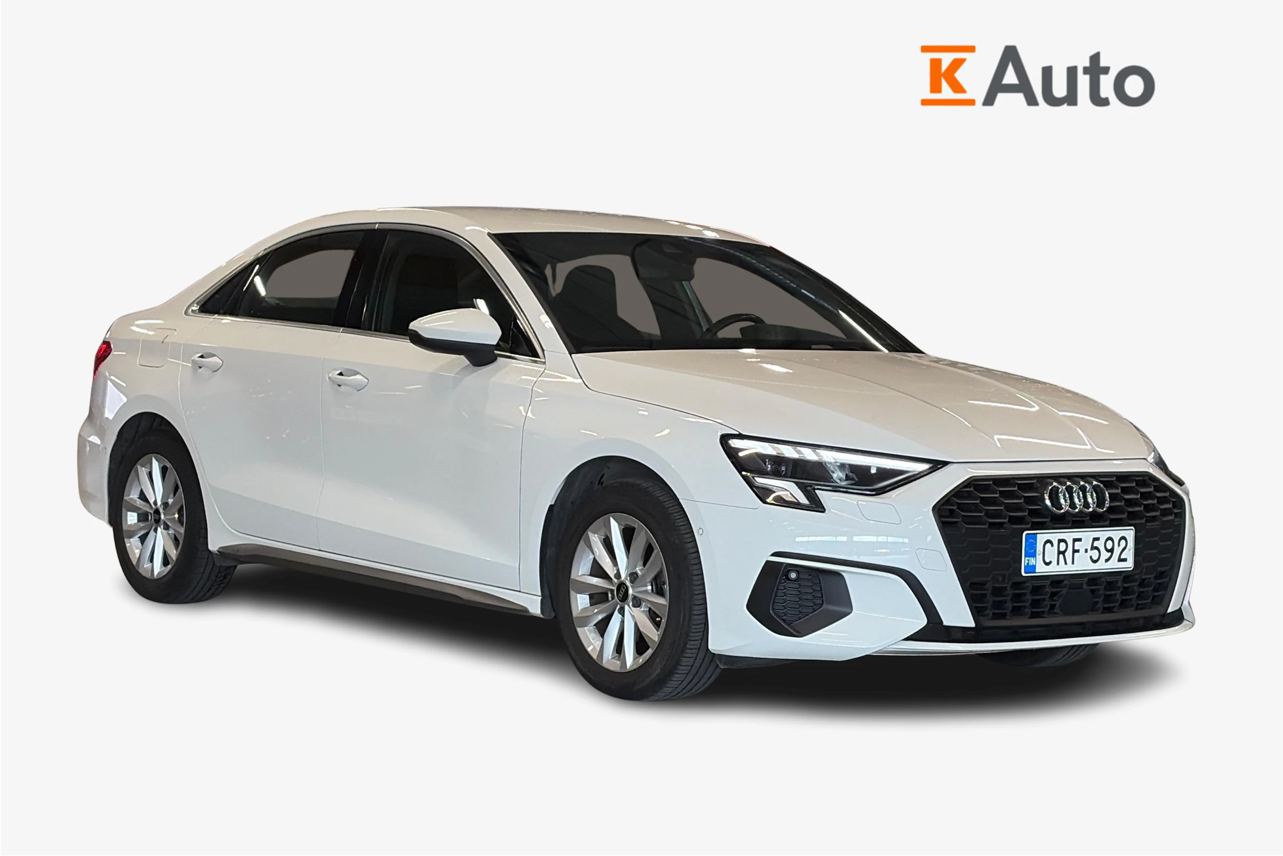 valkoinen Audi A3 2022 kuva 1.