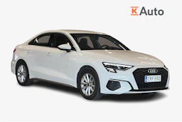 valkoinen Audi A3 2022 kuva 1.