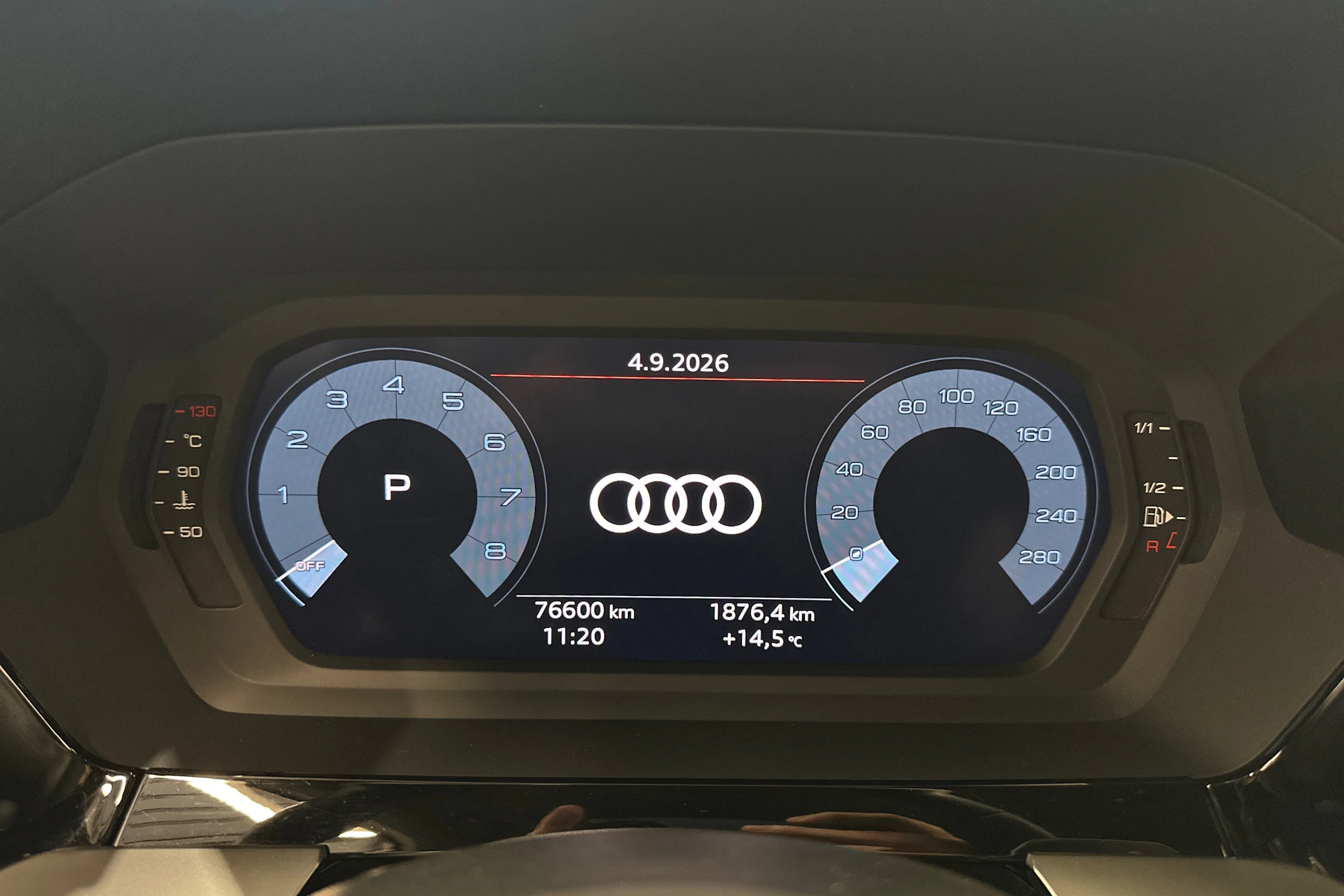 valkoinen Audi A3 2022 kuva 15.