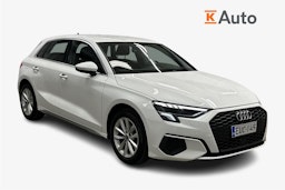 valkoinen Audi A3 2022 kuva 1.