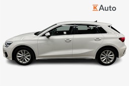 valkoinen Audi A3 2022 kuva 6.