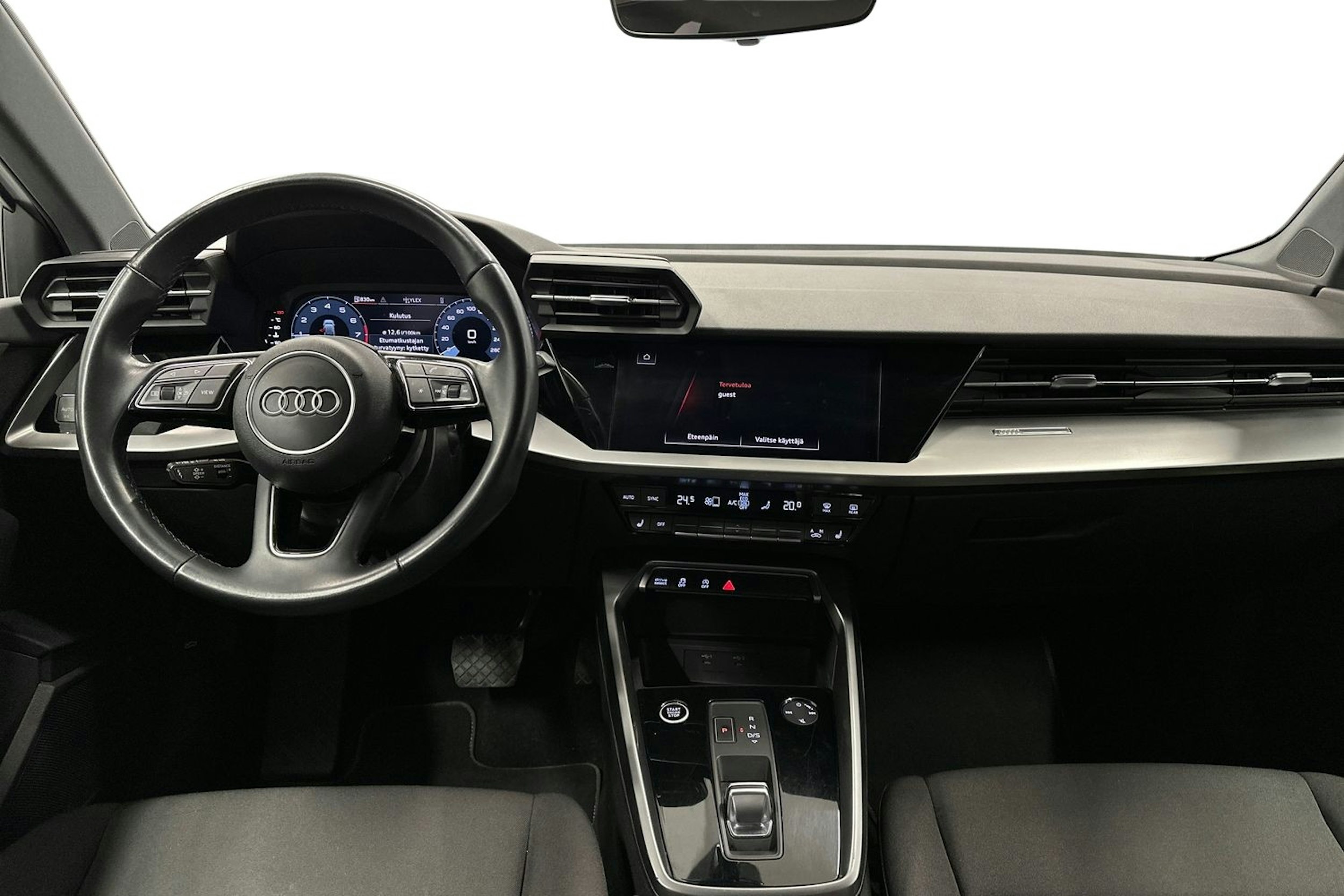 valkoinen Audi A3 2022 kuva 9.