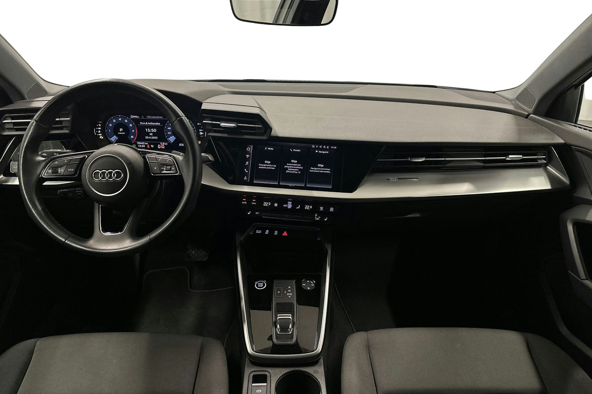 valkoinen Audi A3 2022 kuva 9.