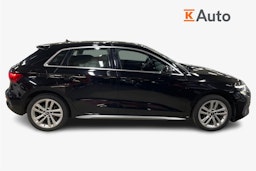 musta Audi A3 2022 kuva 6.