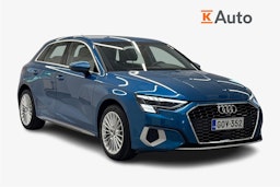 Sininen Audi A3 2022 kuva 1.
