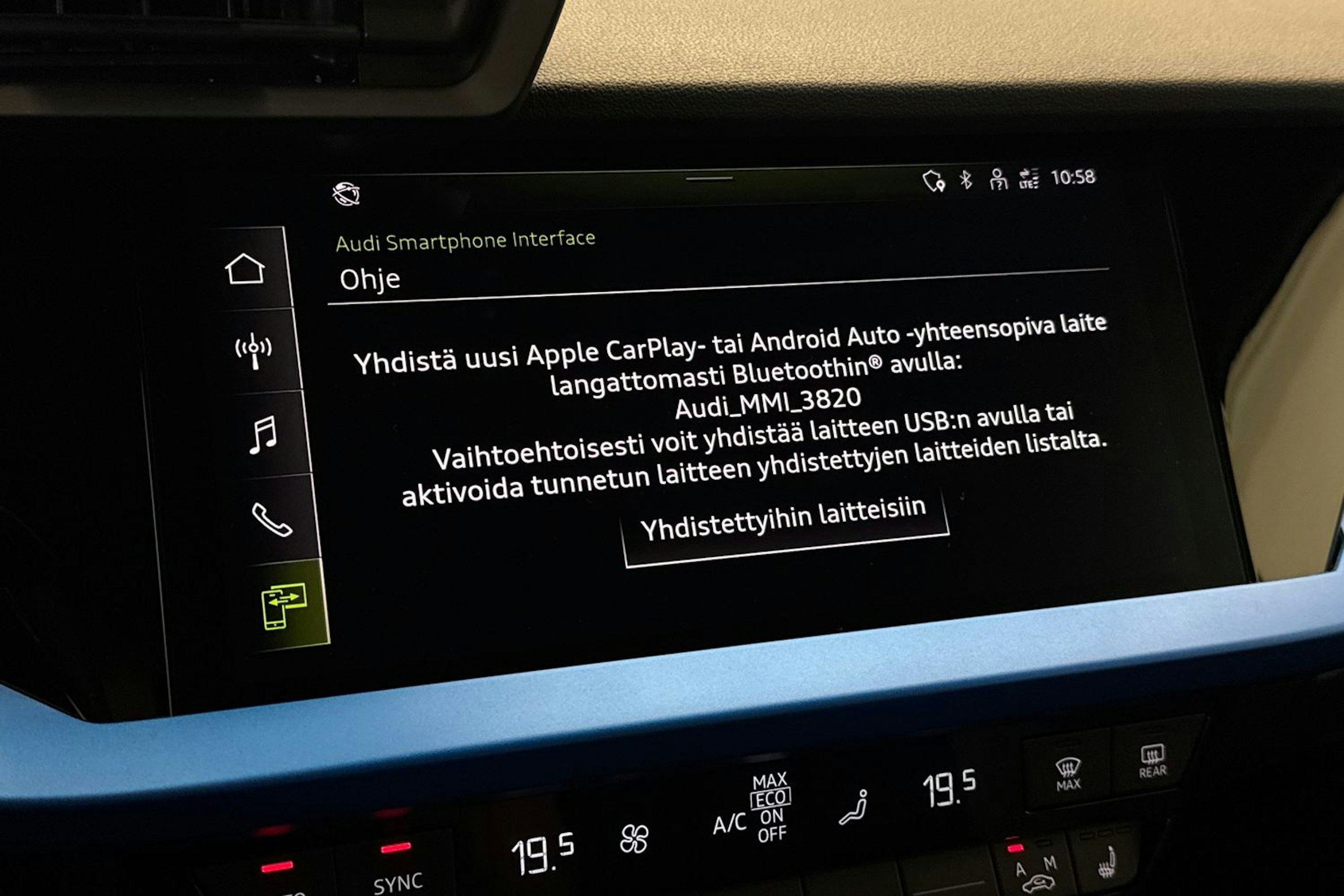Sininen Audi A3 2022 kuva 24.
