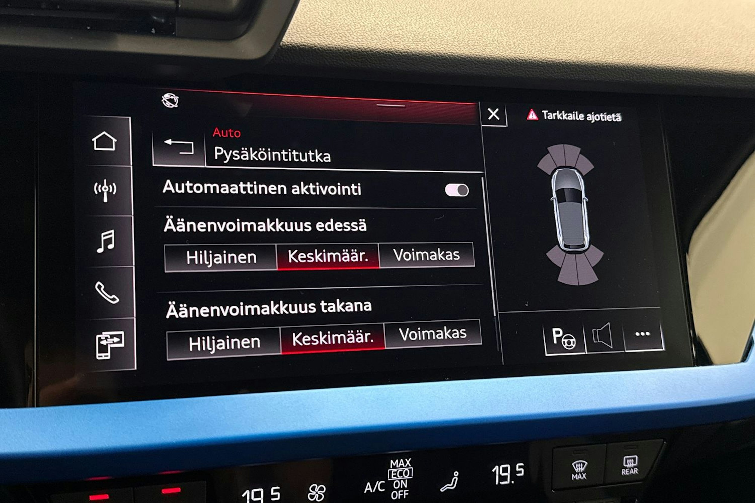 Sininen Audi A3 2022 kuva 30.