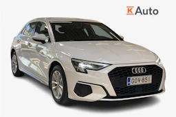 valkoinen Audi A3 2022 kuva 1.