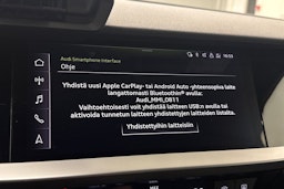 valkoinen Audi A3 2022 kuva 26.