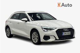 valkoinen Audi A3 2022 kuva 1.