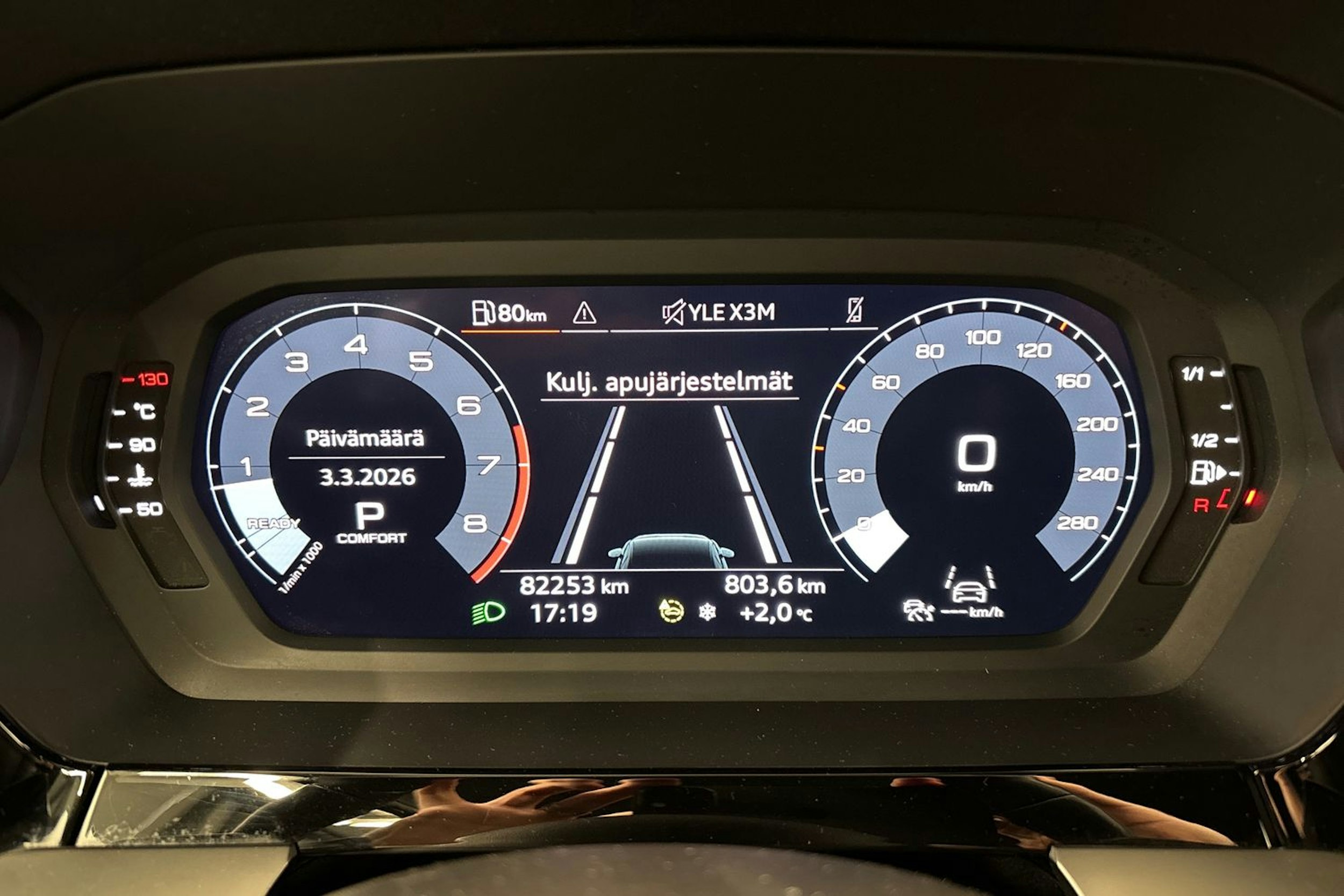 musta Audi A3 2022 kuva 23.